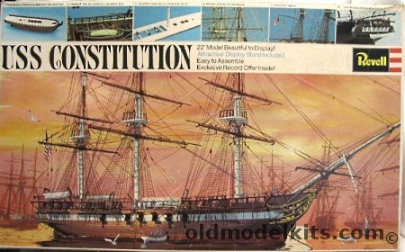 Revell 1/144 USS Constitution 22 Inches Long, H362-600 plastic model kit